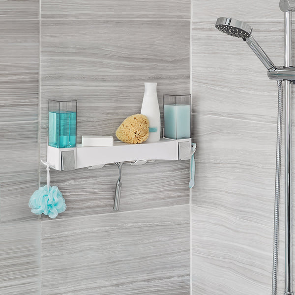 CLEVER 2 X Soap Dispensers + Shower Shelf - Better Living Products Canada