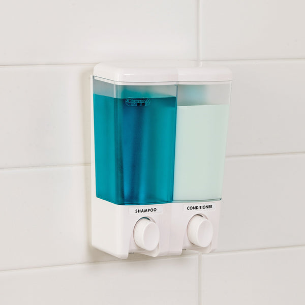 CLEAR CHOICE Shower Dispenser 2 Chamber - Better Living Products Canada
